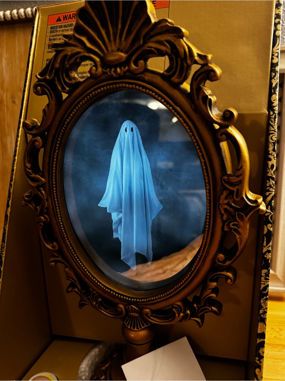 Christian Siriano LED Haunted Ghost Mirror Halloween New